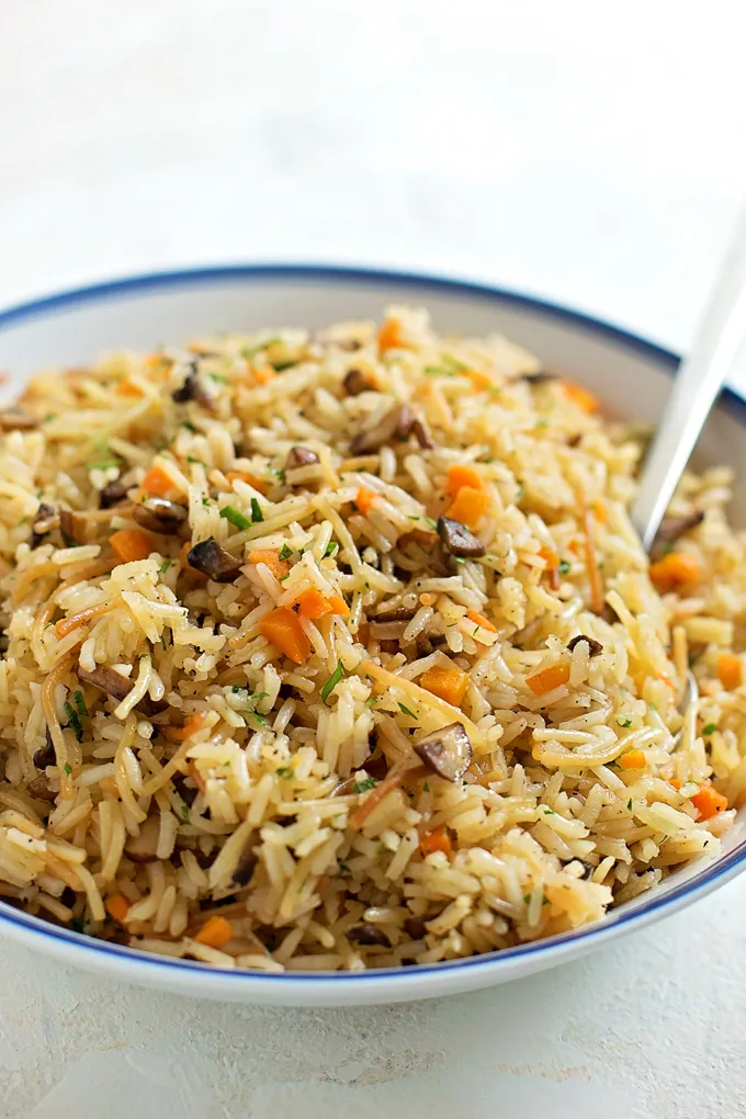 Mushroom Rice Pilaf Recipe – Simple, Savory & Comforting 3 image 245