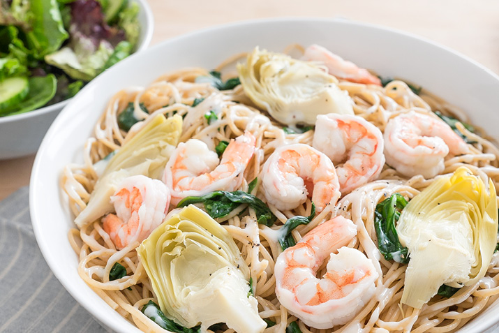 Shrimp and Artichoke Linguine Recipe – Creamy, Fresh & Full of Flavor 2 image 287