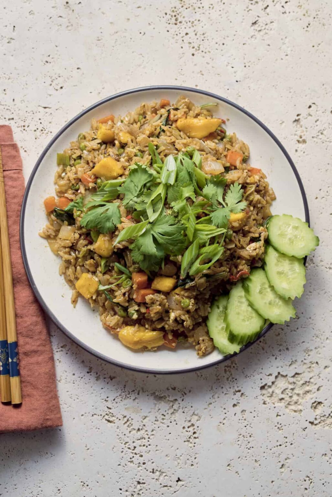 Bacon Mango Fried Rice Recipe – Sweet, Savory & Full of Flavor 4 image 319