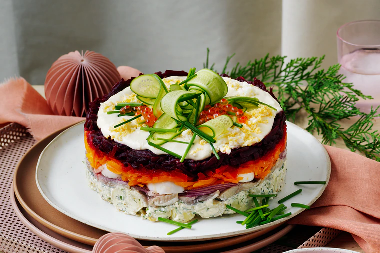 Smoked Salmon Salad – Shuba Recipe 3 image 40