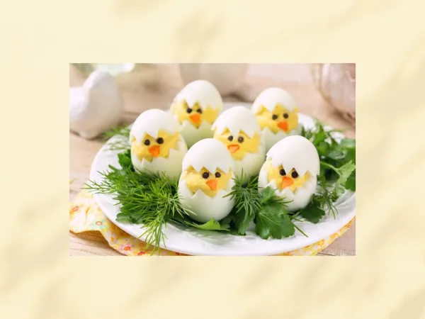 Easter Egg Recipe – Deviled Egg Chicks 2 image 69